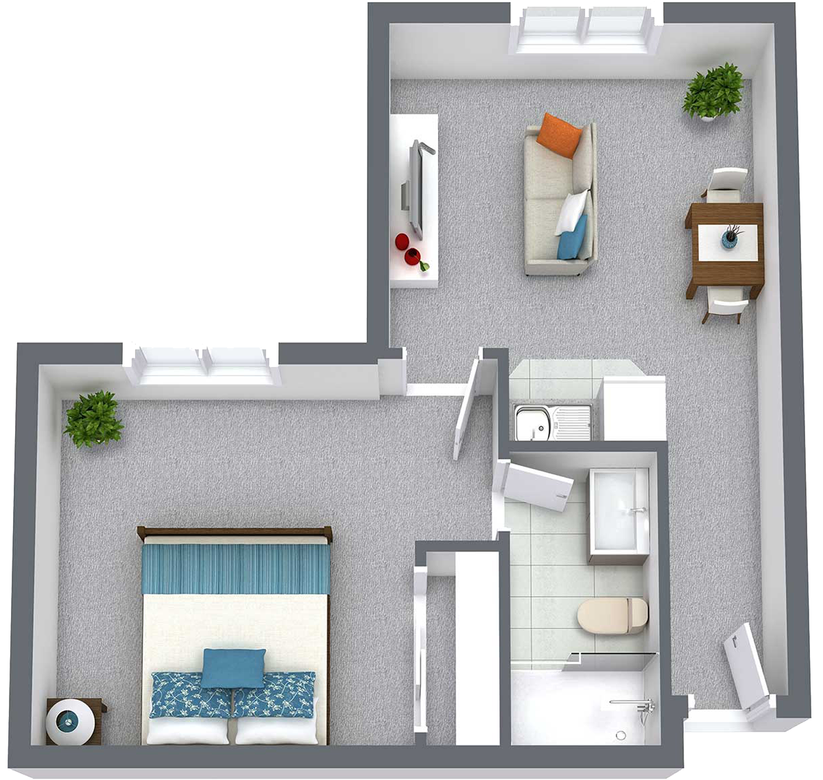 One Bedroom #1